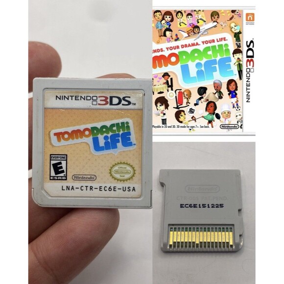 Tomodachi Life Nintendo 3DS, 2014 Authentic CARTRIDGE ONLY - TESTED & WORKING - Picture 1 of 3